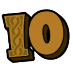 Le Prechaun 10 lågsymbol